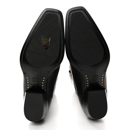Chanel Calfskin CC High Boots 41 Black 5 of 8