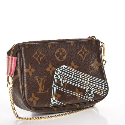 Louis Vuitton Monogram 2014 Christmas Animation Mini Pochette Accessories 3 of 7