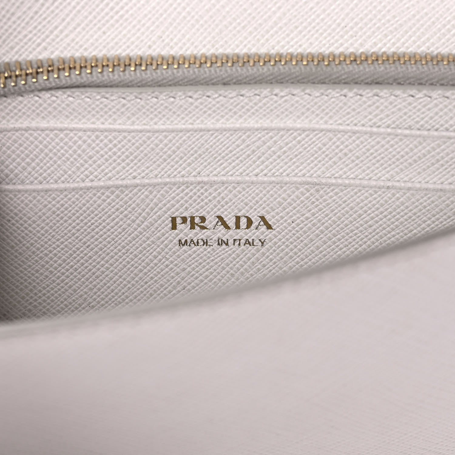 Prada Saffiano Shine Monochrome Mini Flap Crossbody Wristlet Bag Bianco 6 of 20