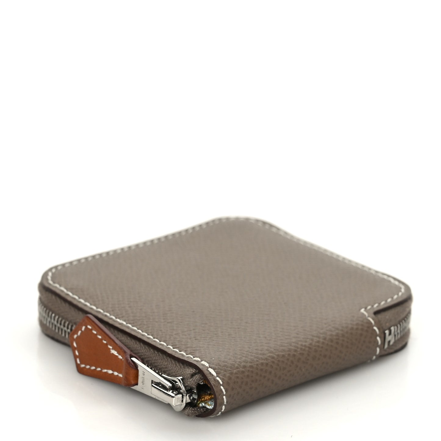 Epsom Silk'In Coin Purse Etoupe