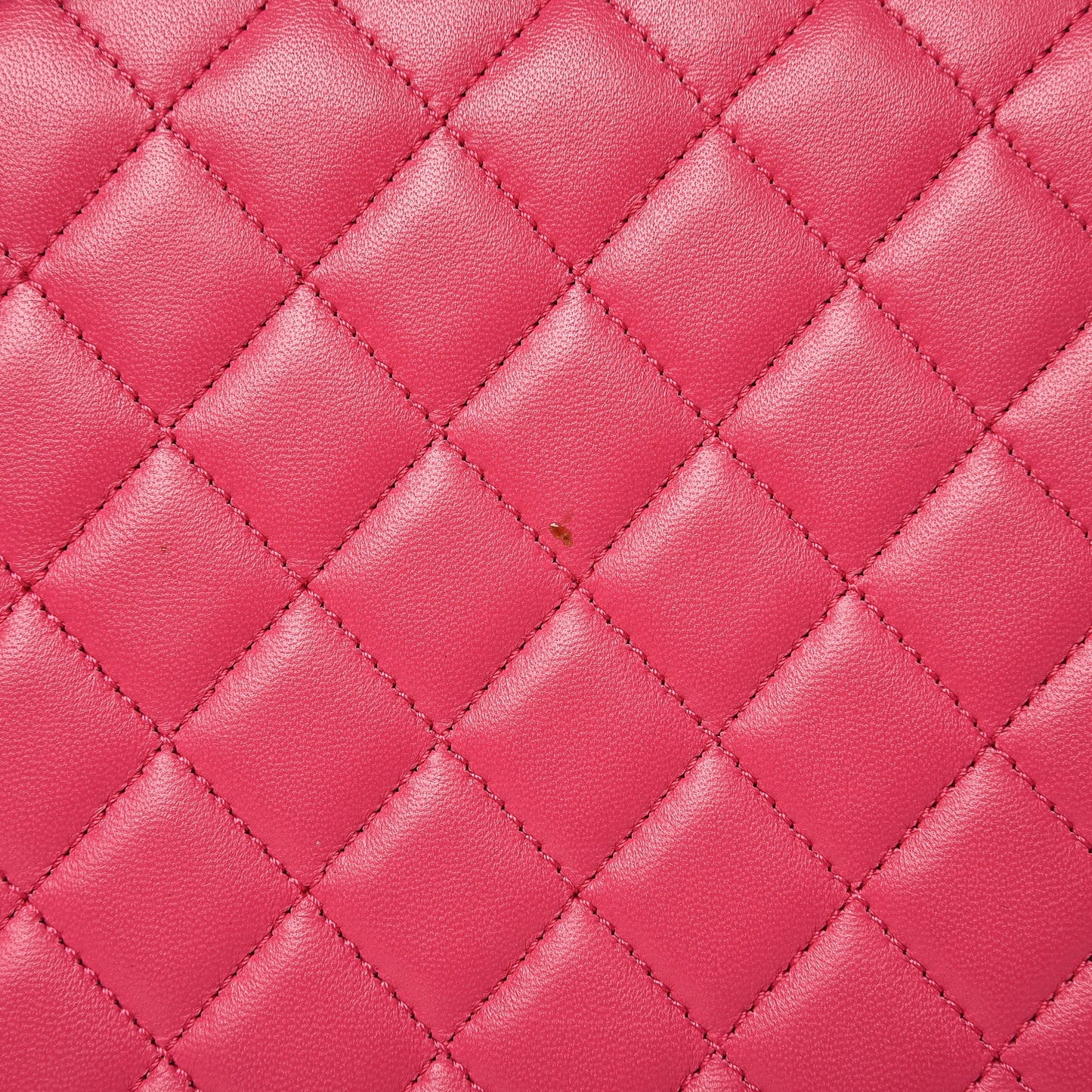 Lambskin Quilted Large Boy Flap Pink
