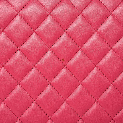 Chanel Lambskin Quilted Large Boy Flap Pink 8 of 11
