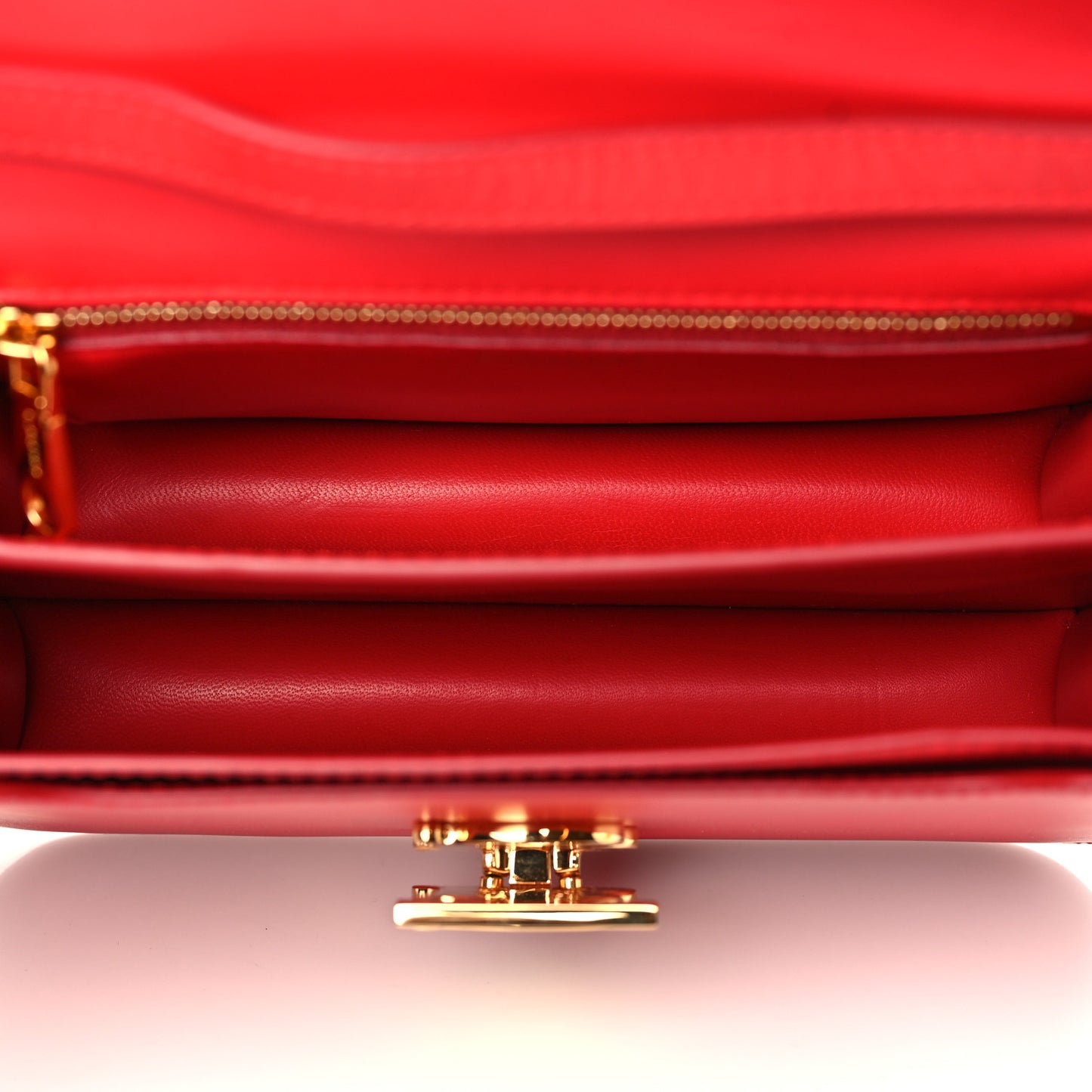 Calfskin Small TB Bag Bright Red