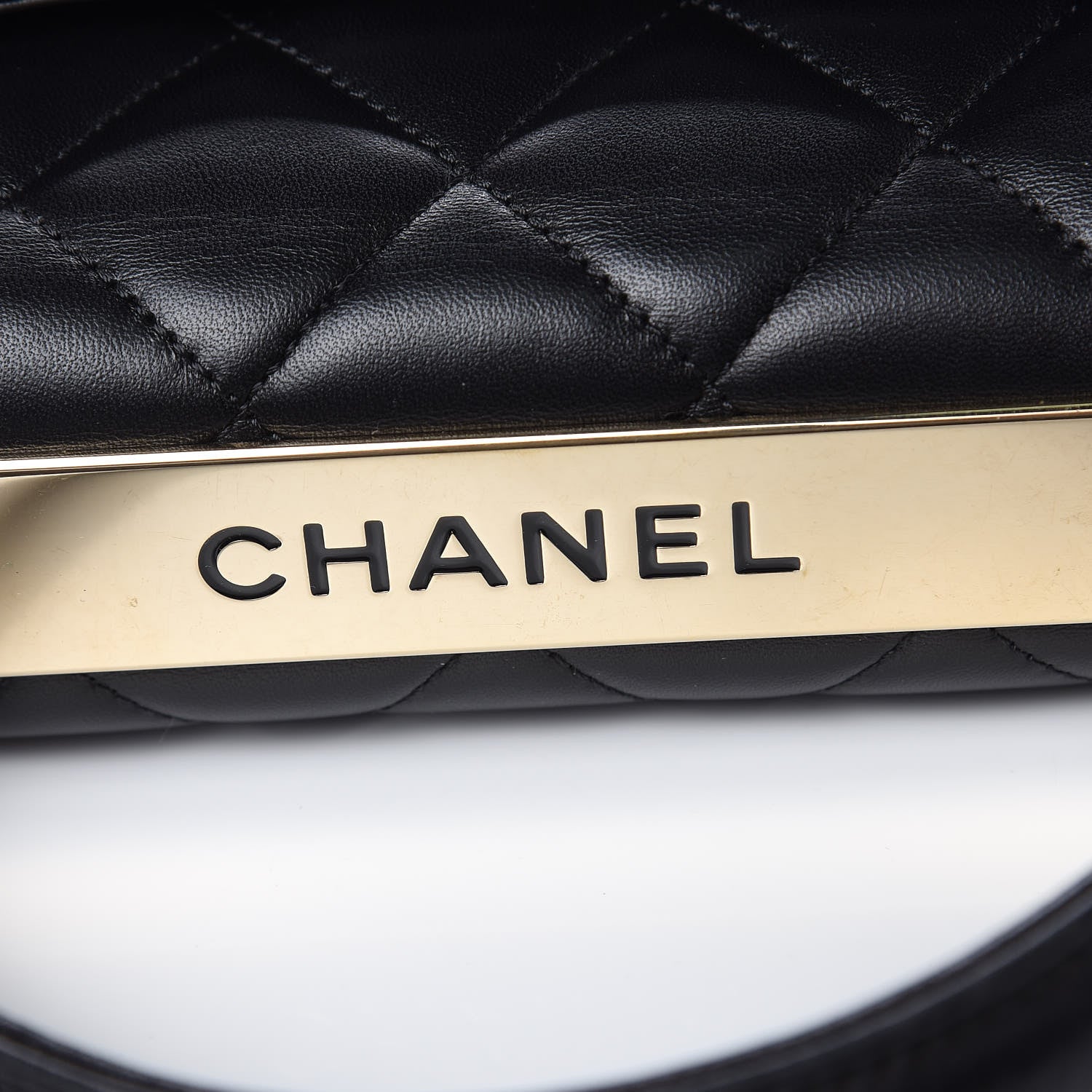 Chanel Lambskin Quilted Small Trendy CC Dual Handle Flap Bag Black 13 of 14