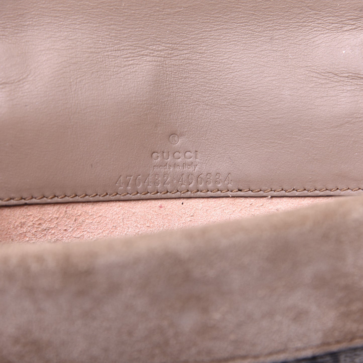GG Supreme Monogram Super Mini Dionysus Shoulder Bag Taupe