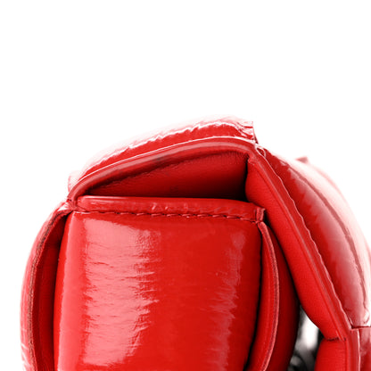 Bottega Veneta Textured Deerskin Maxi Intrecciato Padded Cassette Crossbody Bag Chili 13 of 14