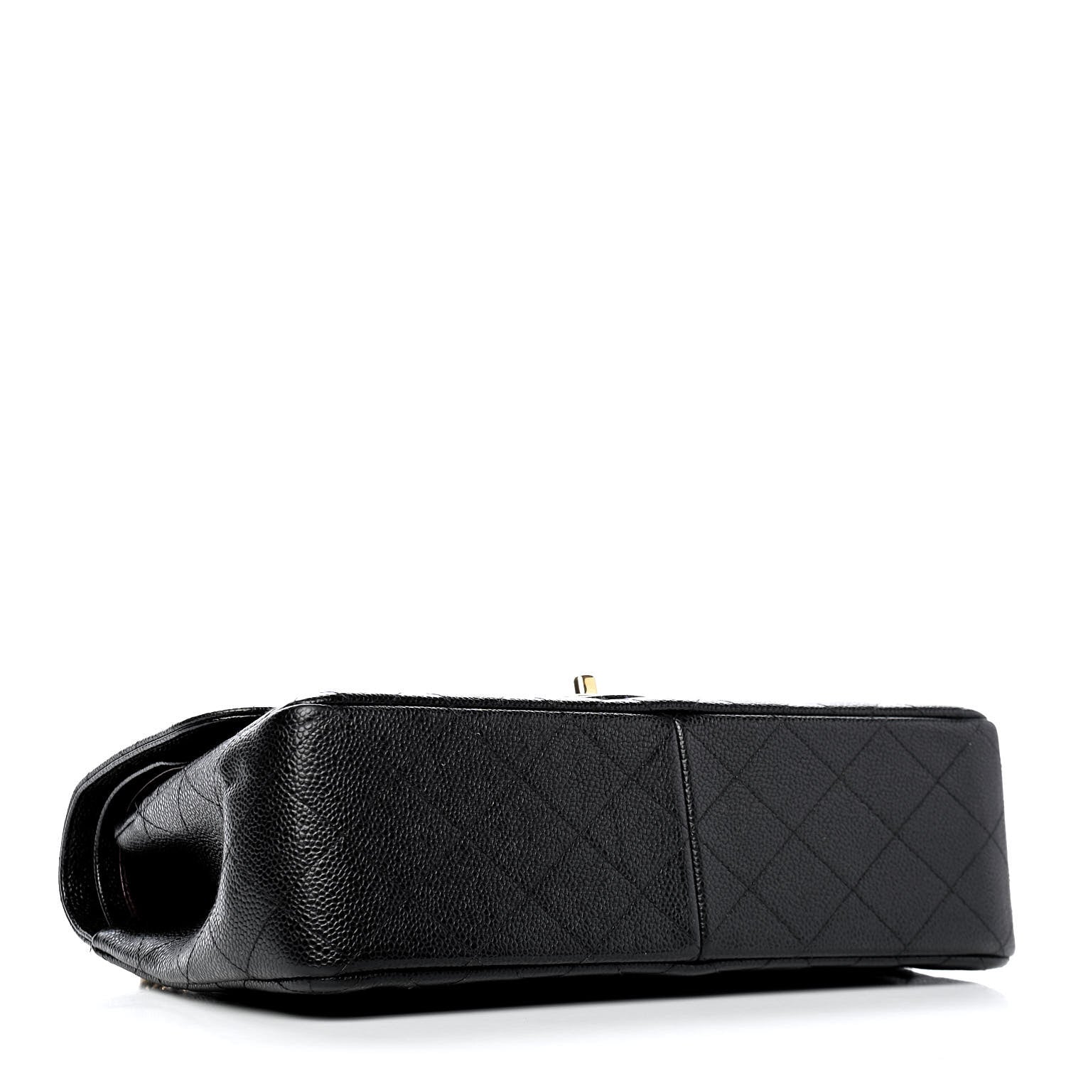 Chanel Caviar Quilted Jumbo Double Flap Black 3 of 8