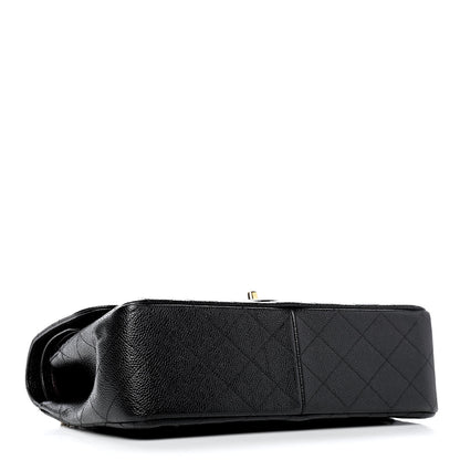 Chanel Caviar Quilted Jumbo Double Flap Black 3 of 8