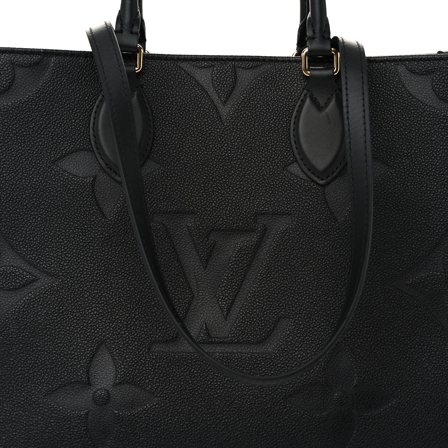 Louis Vuitton Empreinte Monogram Giant Onthego MM Black 7 of 12