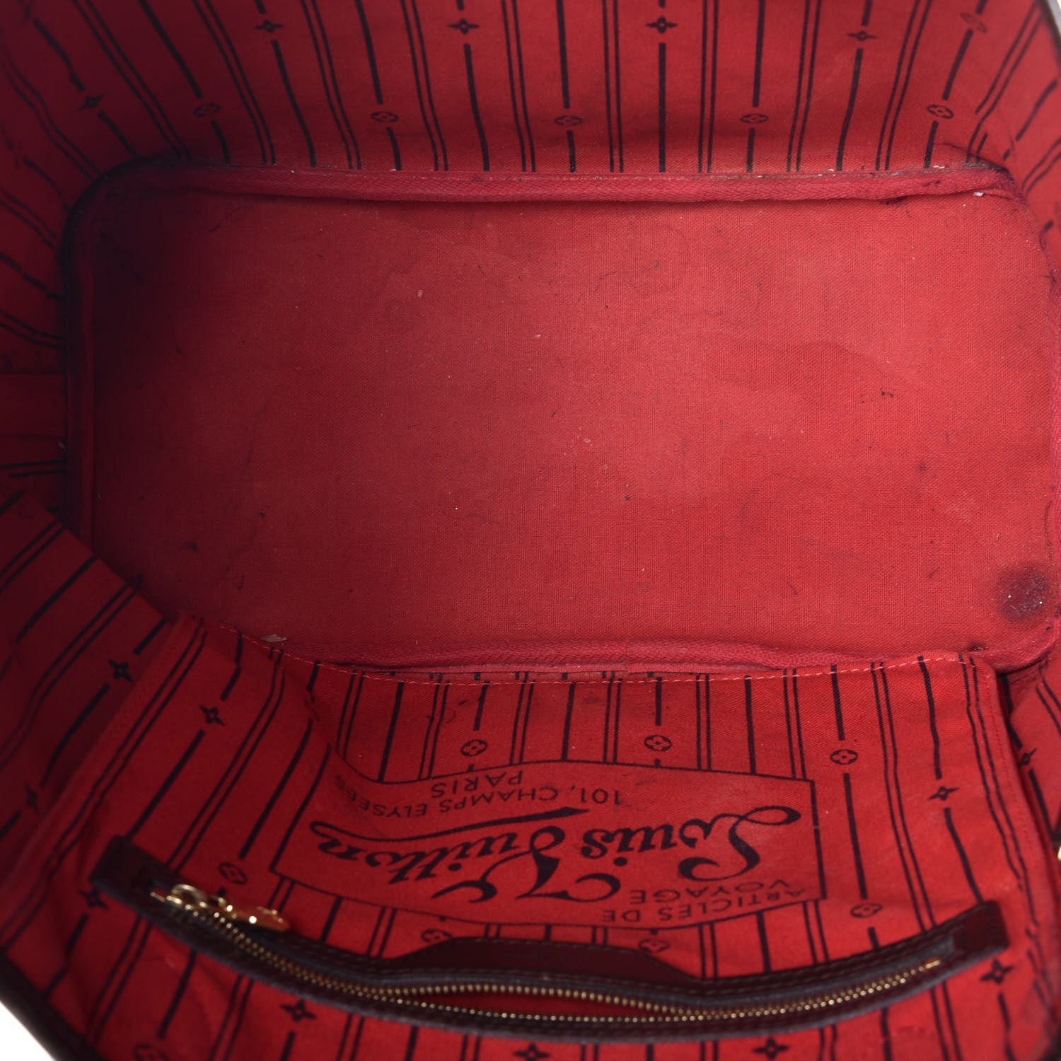 Louis Vuitton Damier Ebene Neverfull MM 5 of 11