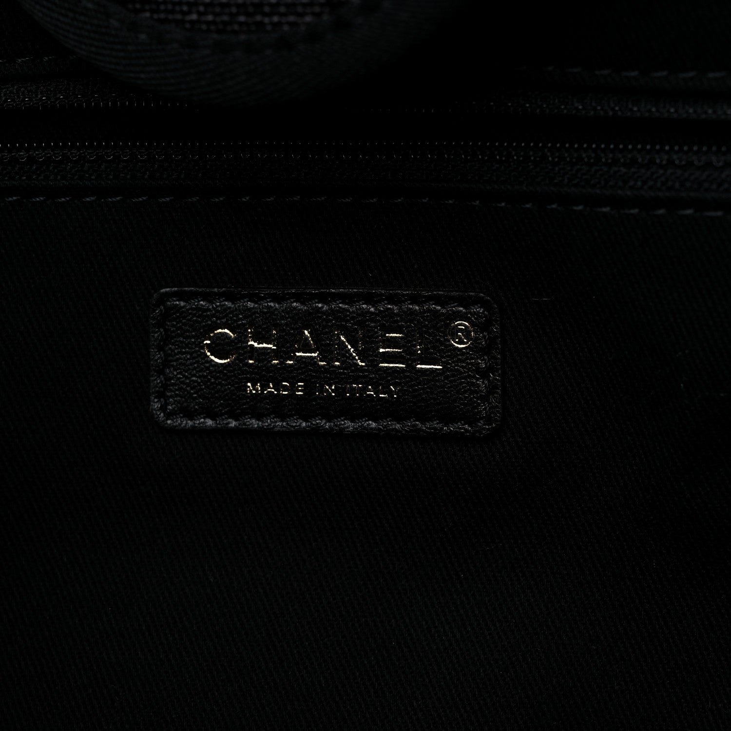 Chanel Mixed Fibers Calfskin Striped Medium Deauville Tote Black 6 of 10