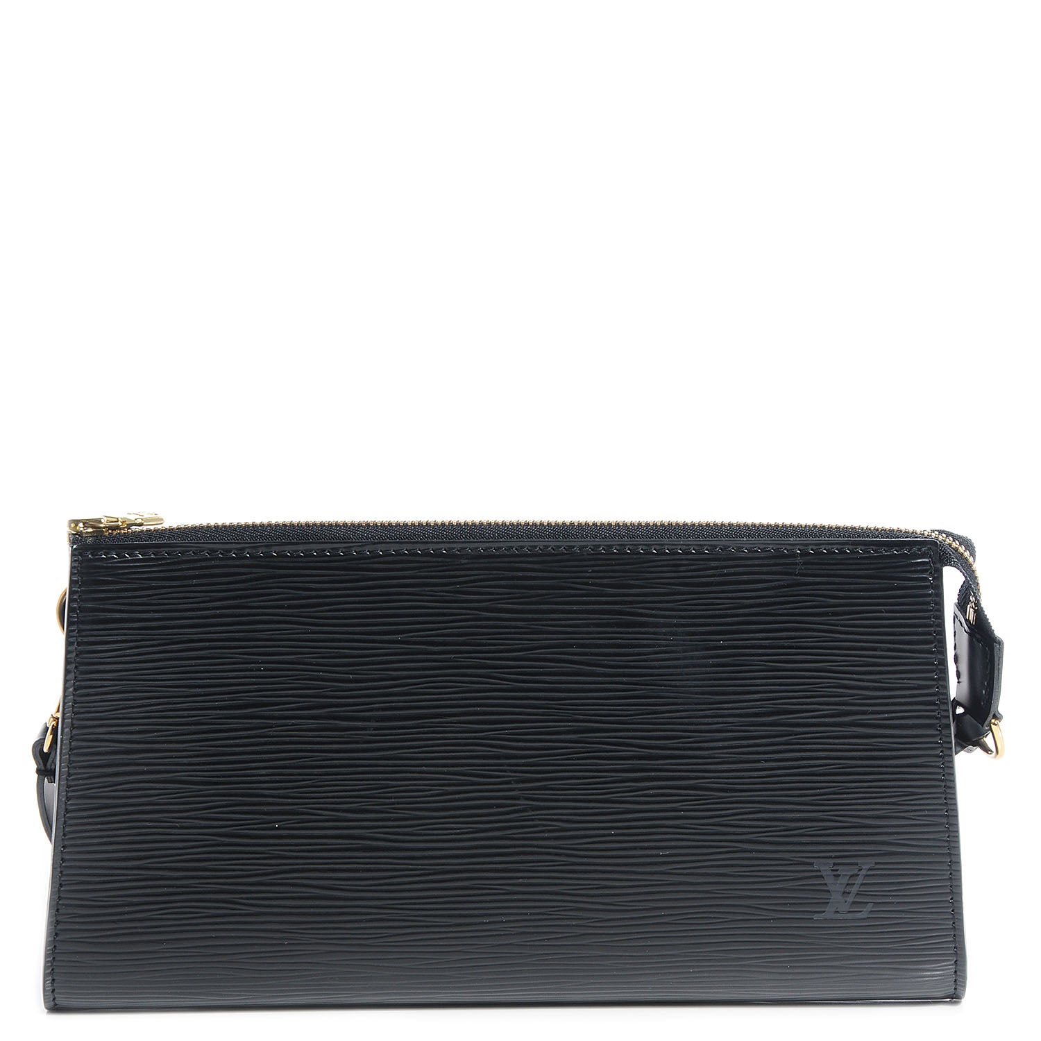 Louis Vuitton Epi Pochette Accessories 24 Black 1 of 7