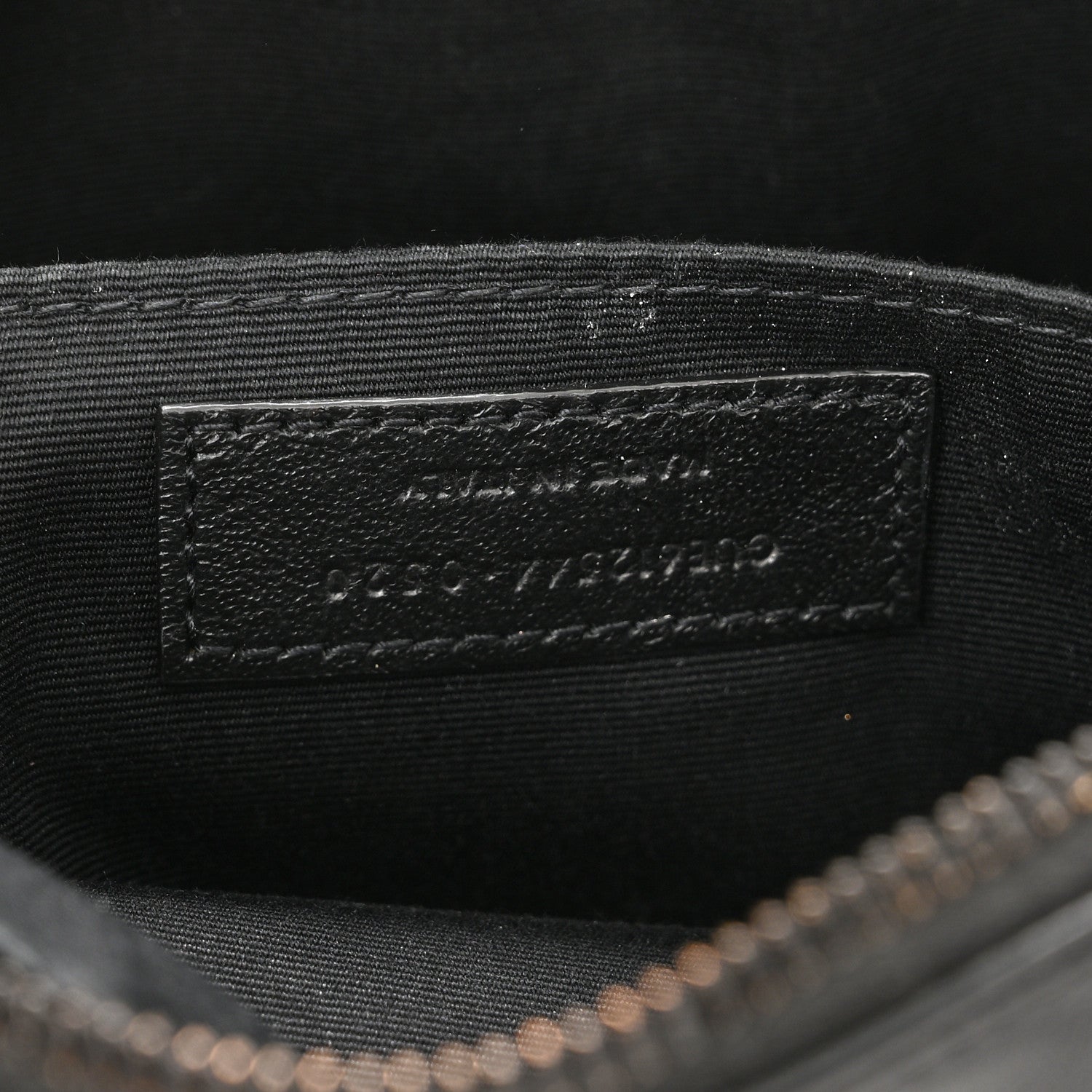 Saint Laurent Calfskin Matelasse Monogram Lou Camera Bag Black 6 of 9