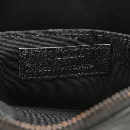 Saint Laurent Calfskin Matelasse Monogram Lou Camera Bag Black 6 of 9