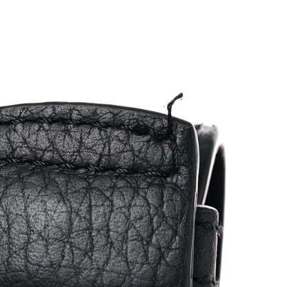 Christian Dior Grained Calfskin Saddle Soft Bag Black 15 of 15
