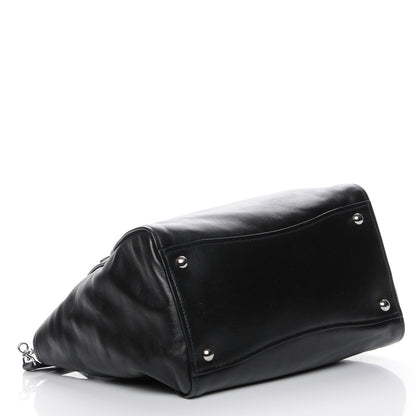 Miu Miu Soft Calf Studded Top Handle Bag Nero Black 4 of 7