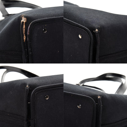 Burberry Supernova Check Small Nickie Tote Black 10 of 12