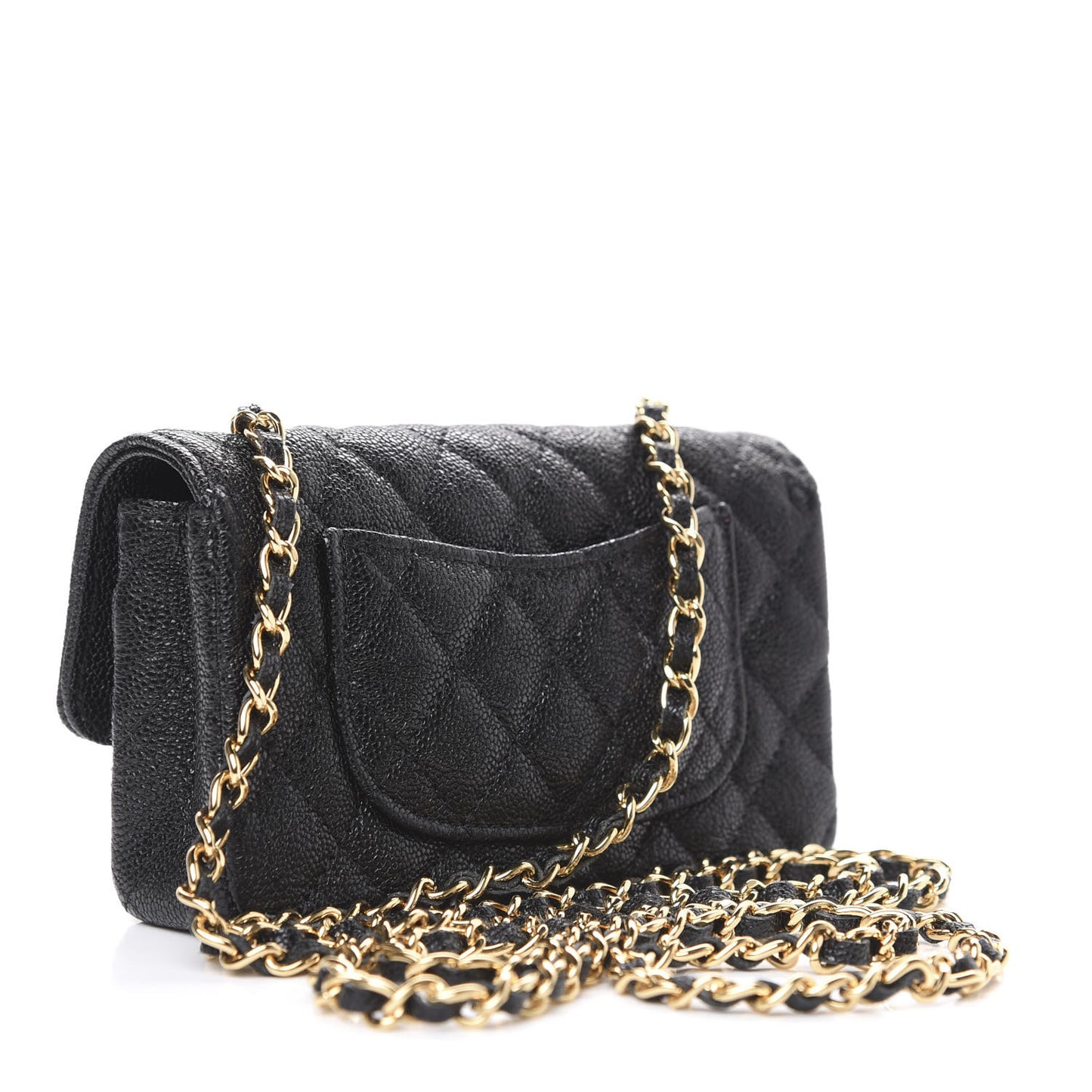 Lambskin Calfskin Tweed Success Story Set of 4 Minis Bags Black