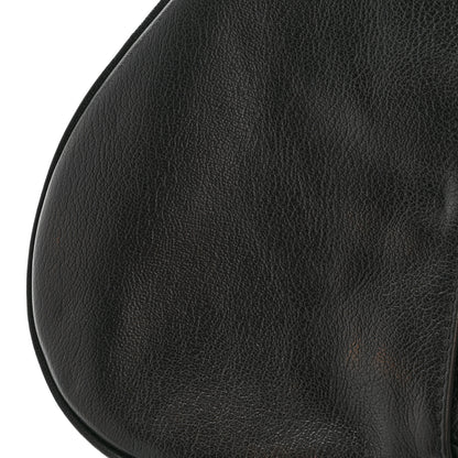 Christian Dior Shiny Goatskin  Saddle Bag Black 15 of 16