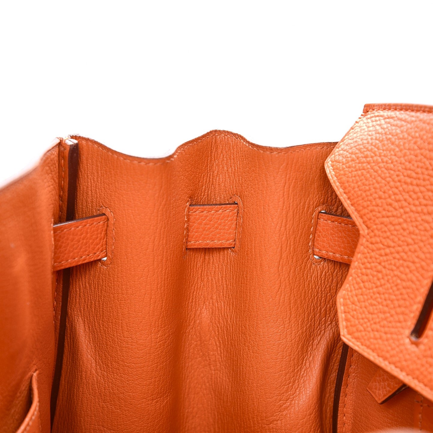 Togo Birkin 35 Orange