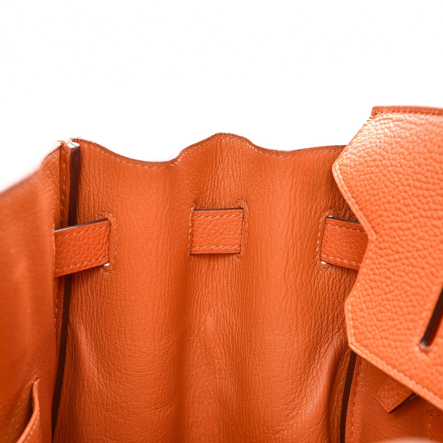 Hermes Togo Birkin 35 Orange 8 of 34