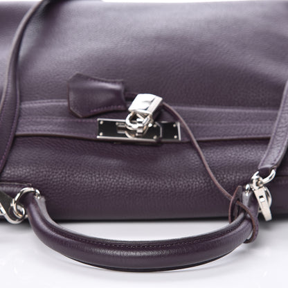Hermes Togo Kelly Retourne 35 Raisin 18 of 51