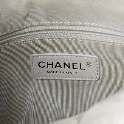Chanel Washed Lambskin Chain Around Hobo Taupe 5 of 9