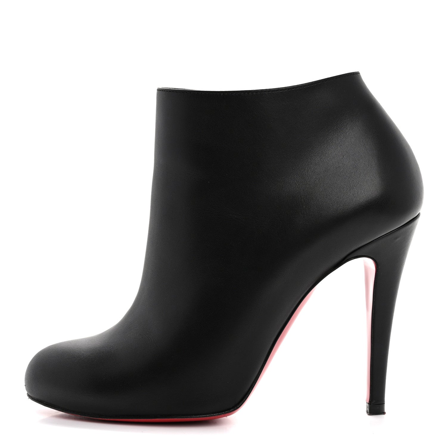 Christian Louboutin Calfskin Belle 100 Ankle Boots 37 Black 1 of 12
