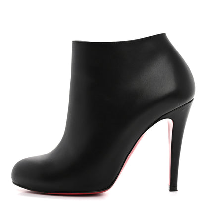 Christian Louboutin Calfskin Belle 100 Ankle Boots 37 Black 1 of 12
