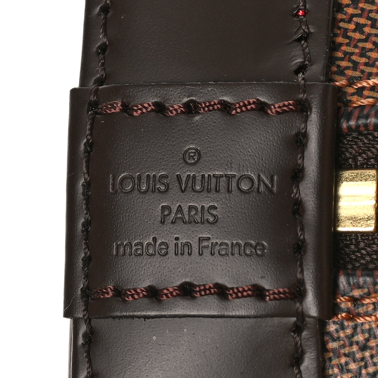 Louis Vuitton Damier Ebene Alma BB 6 of 8