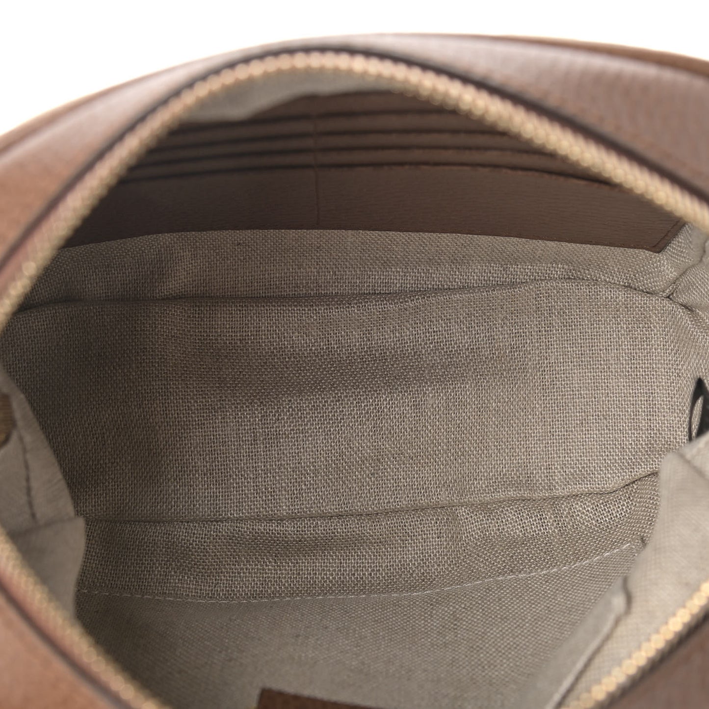 Monogram Mini Bree Messenger Bag Beige Tabacco