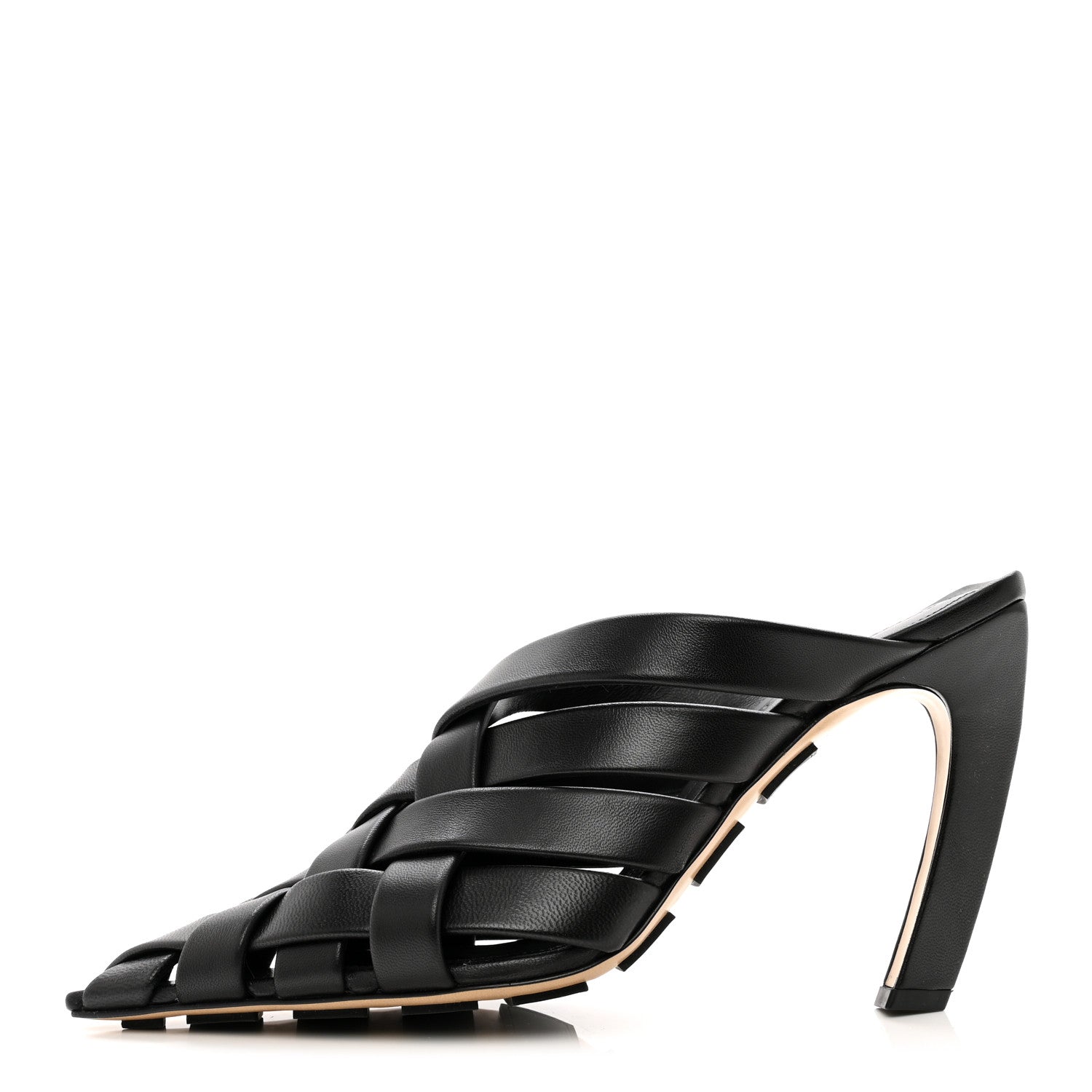 Bottega Veneta Lagoon Nappa Alfie Pumps 36 Black 1 of 8