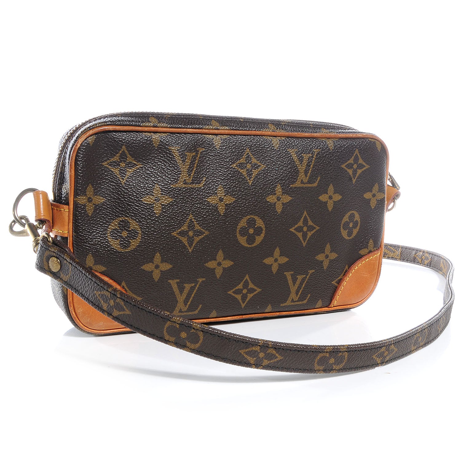 Louis Vuitton Monogram Pochette Marly Dragonne with Shoulder Strap 3 of 8