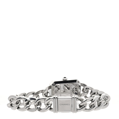 Chanel Stainless Steel 16mm Chain Premiere Quartz Watch Black S 3 of 5