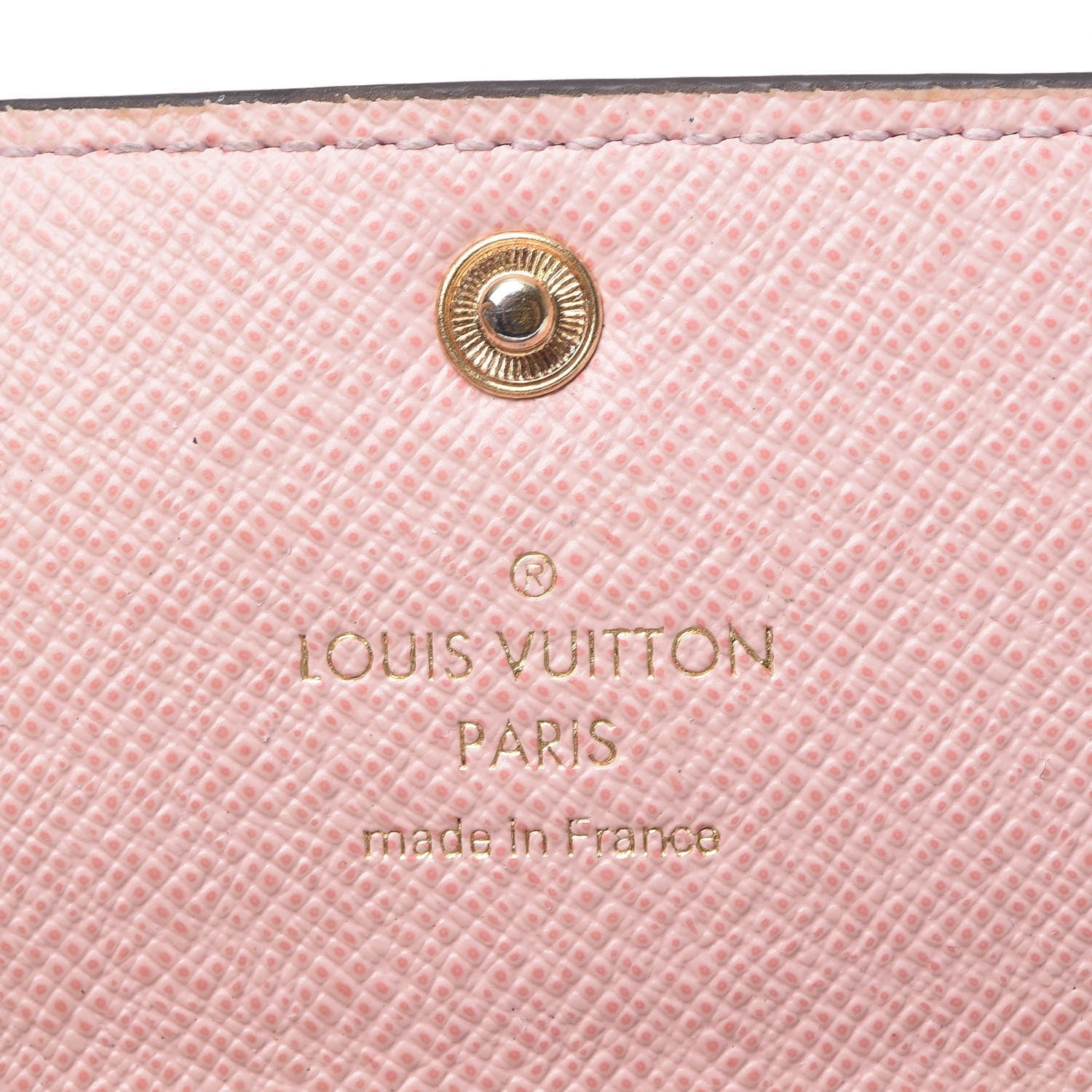 Louis Vuitton Damier Ebene Multicles 6 Key Holder Rose Ballerine 7 of 15