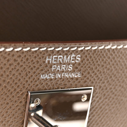 Hermes Epsom Kelly Sellier 32 Etoupe 6 of 10