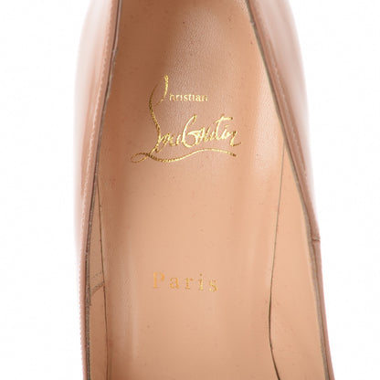 Christian Louboutin Patent So Kate 120 Pumps 40 Nude 7 of 8