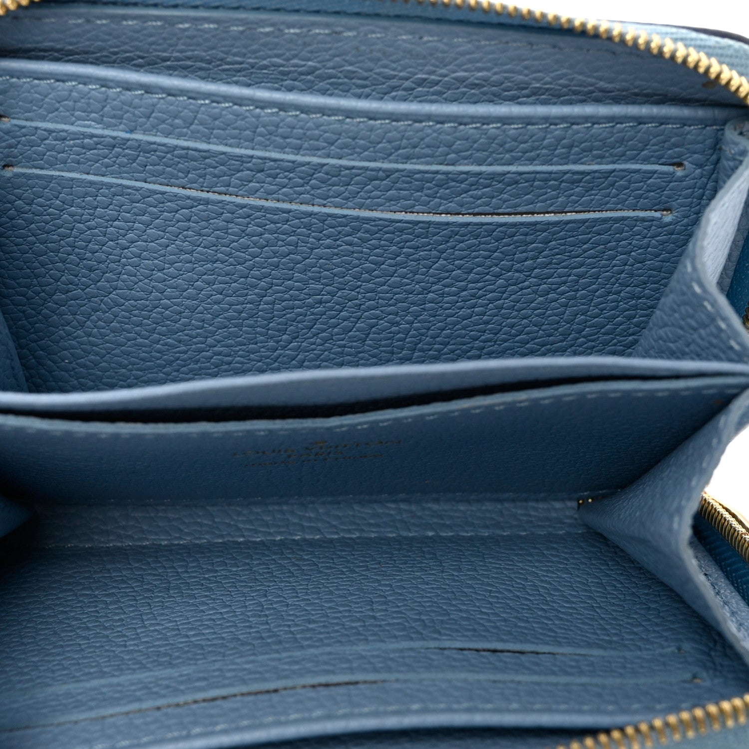 Louis Vuitton Empreinte Monogram Giant By The Pool Zippy Coin Purse Summer Blue 5 of 7