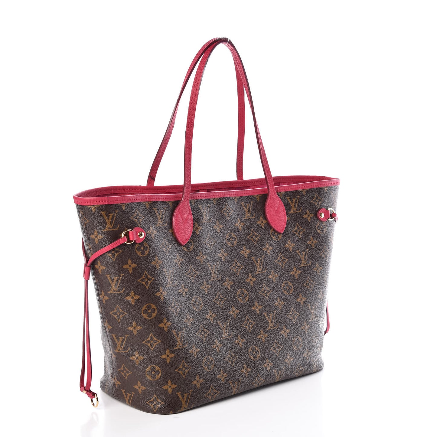 Monogram Articles de Voyage Ikat Neverfull MM Rose Indien