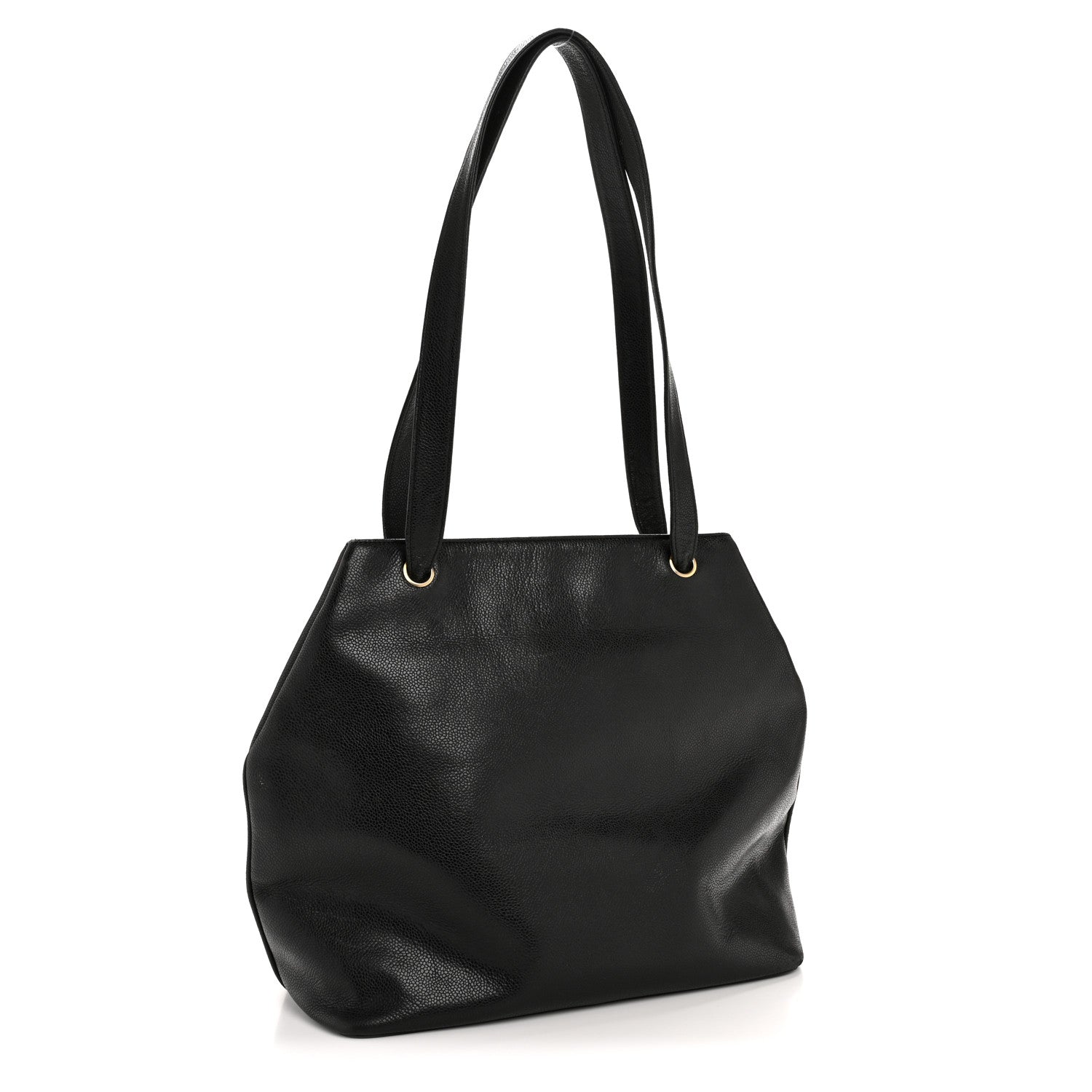 Chanel Caviar CC Timeless Tote Black 3 of 16