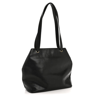 Chanel Caviar CC Timeless Tote Black 3 of 16