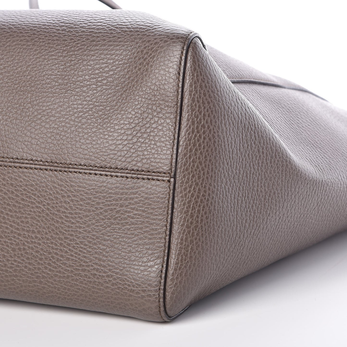 Dollar Calfskin Medium Swing Tote Grey Field Soft Pink