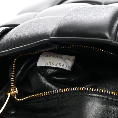 Bottega Veneta Lambskin Maxi Intreccio Padded Chain Cassette Crossbody Bag Black 7 of 10