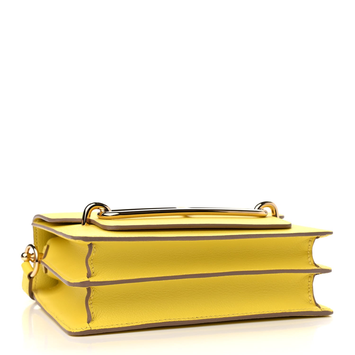 Hermes Evercolor Mini Sac Roulis Lime 4 of 9