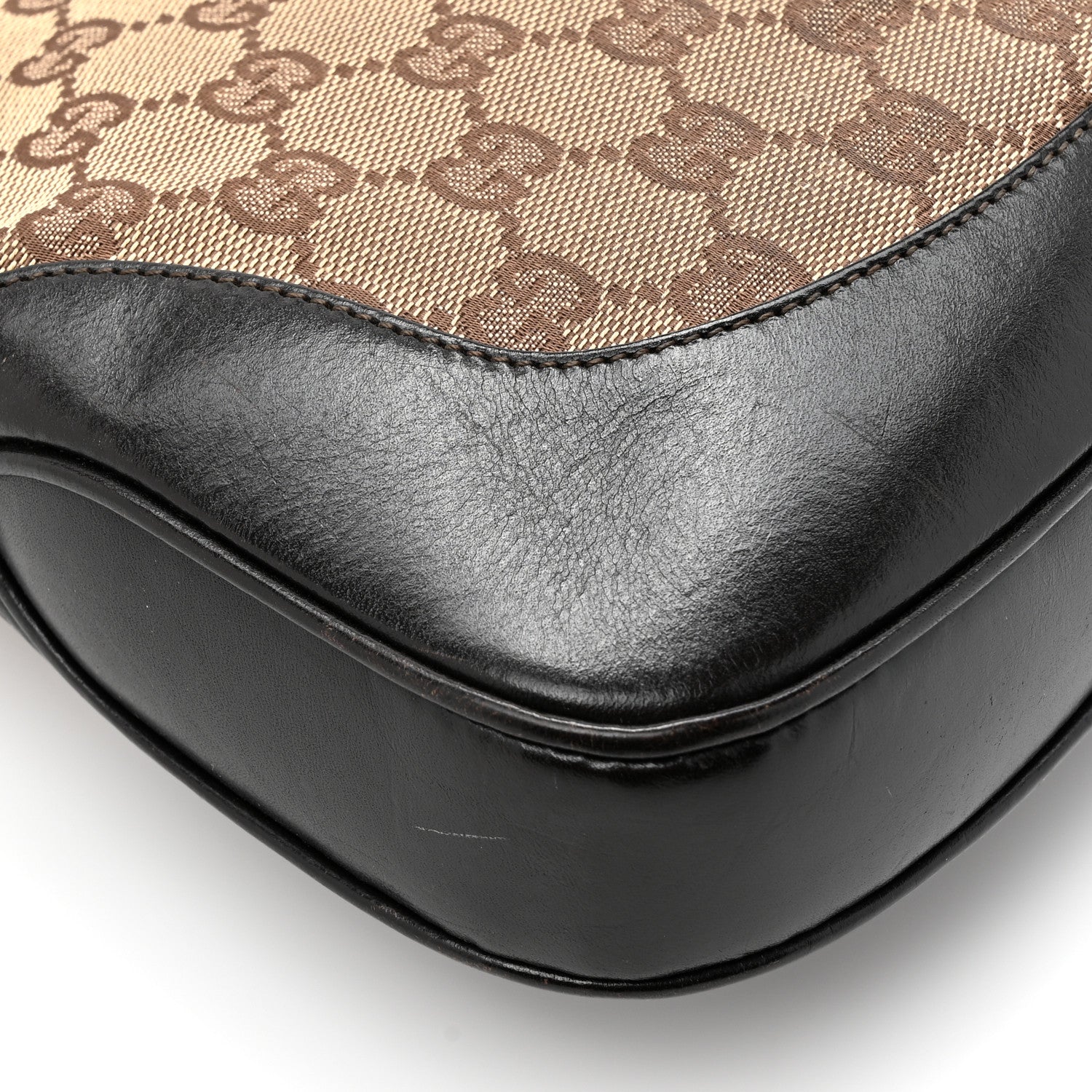 Gucci Monogram Web Jackie O Hobo Dark Brown 15 of 16