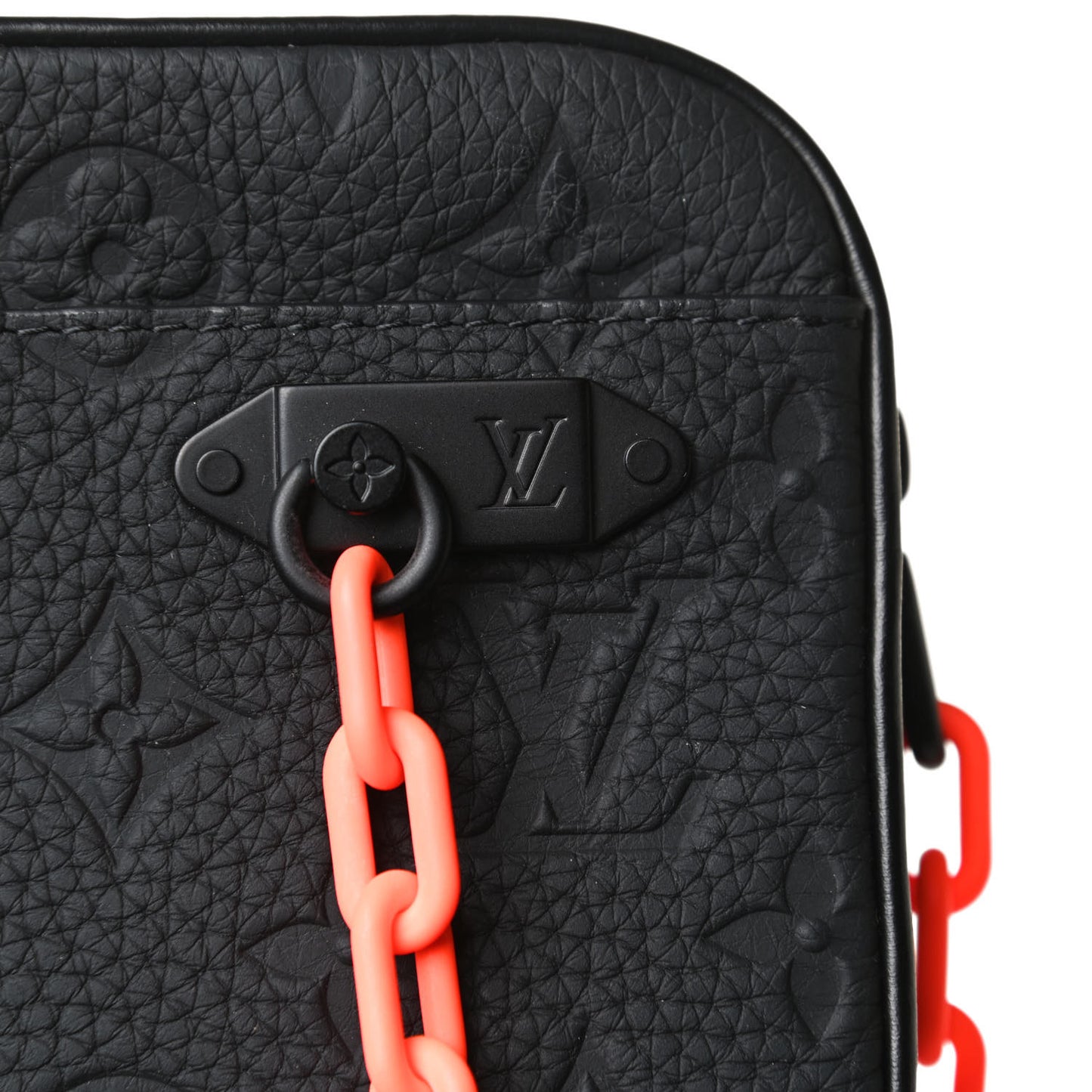 Taurillon Monogram Uniformes Solar Ray Soft Pochette Volga Belt Bag Black