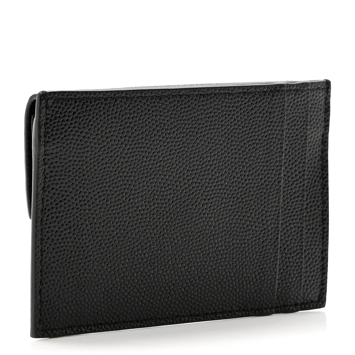 Grain De Poudre Uptown Monogram Card Case Black