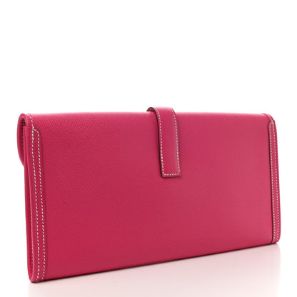 Hermes Epsom Jige Elan 29 Clutch Rose Tyrien 3 of 8