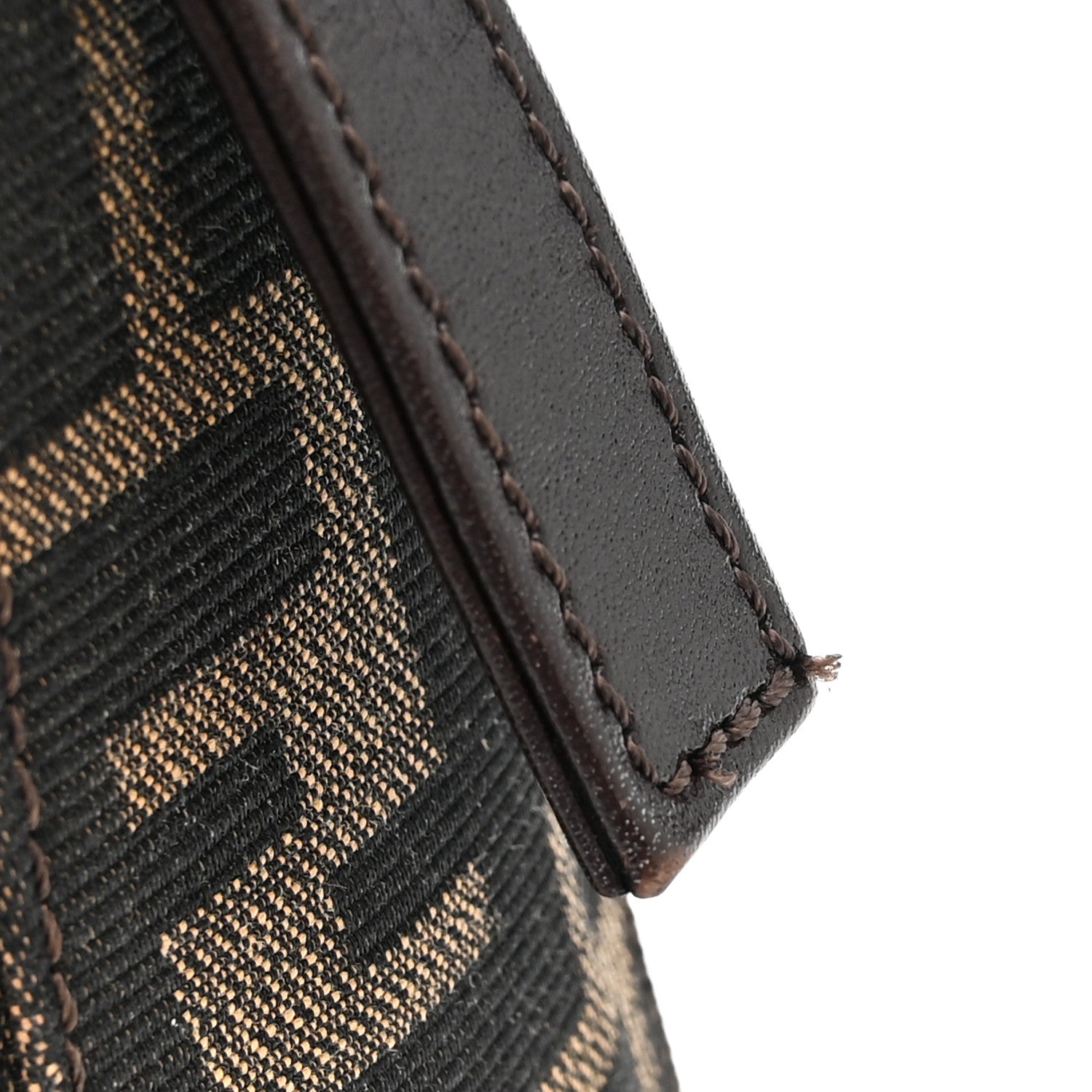 Fendi Zucca Shoulder Bag Tobacco 12 of 14