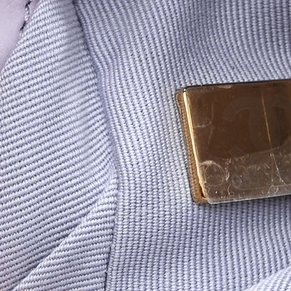 Chanel Calfskin Quilted Mini Framing Chain Bag Light Purple 7 of 10